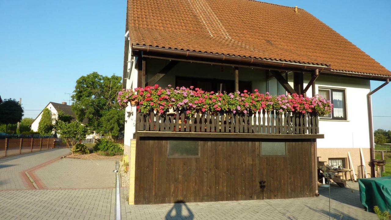 Ferienwohnung Zum Kahnfahrmann リュベナウ エクステリア 写真
