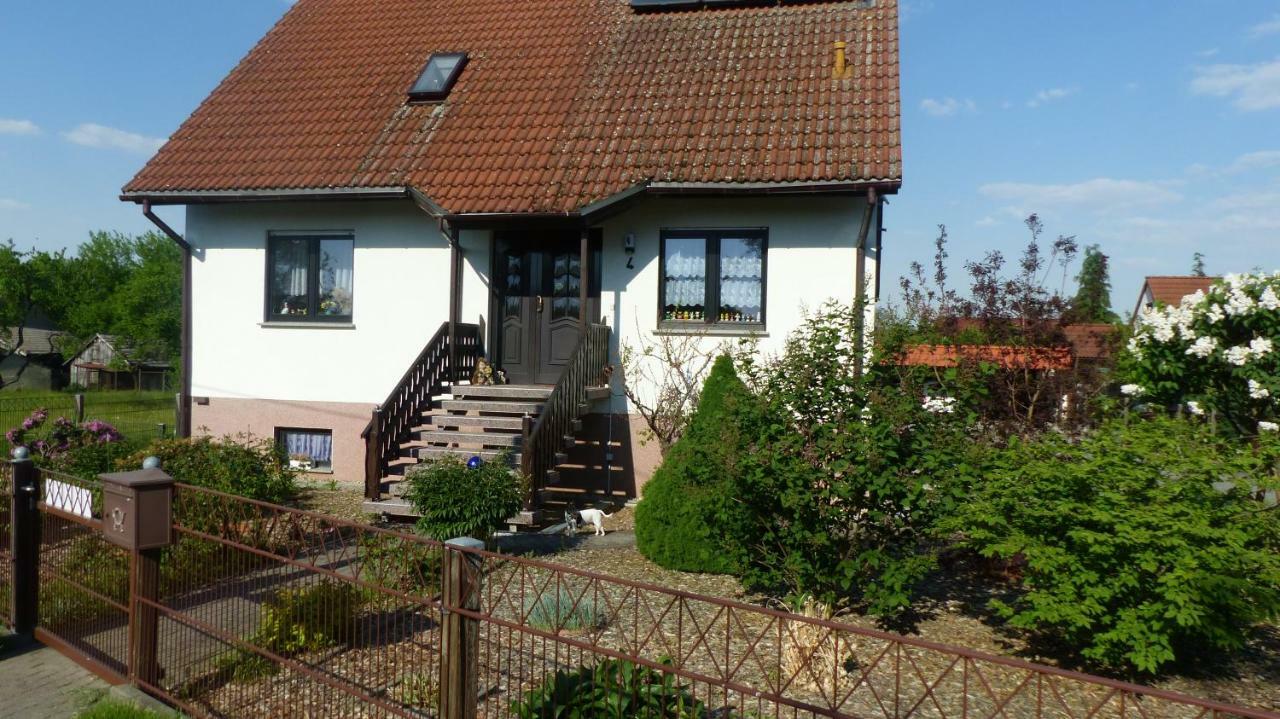 Ferienwohnung Zum Kahnfahrmann リュベナウ エクステリア 写真